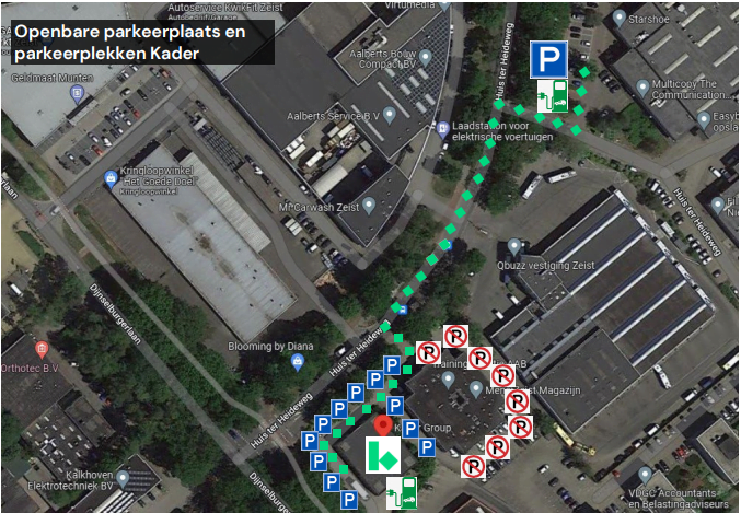 Parkeren Zeist Kader